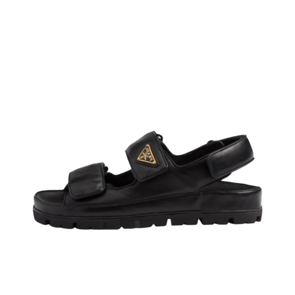 PRADA Touch-strap Sandals
