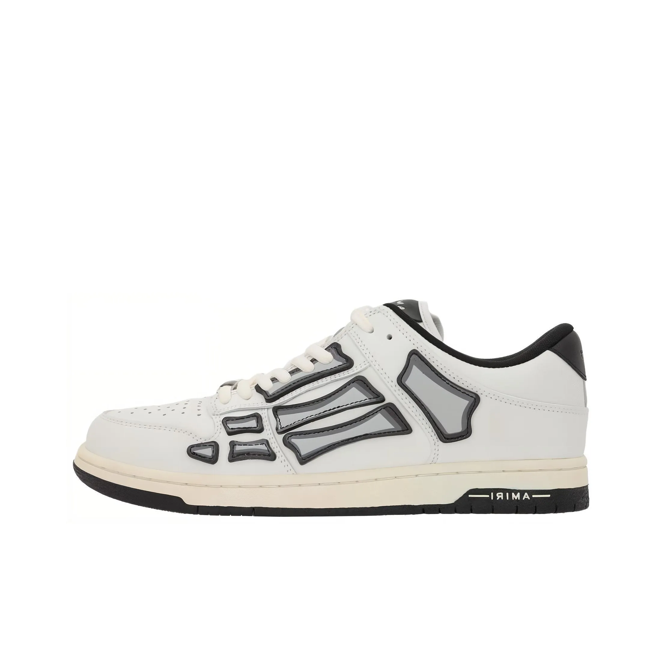 AMIRI Skel Low Top White Black
