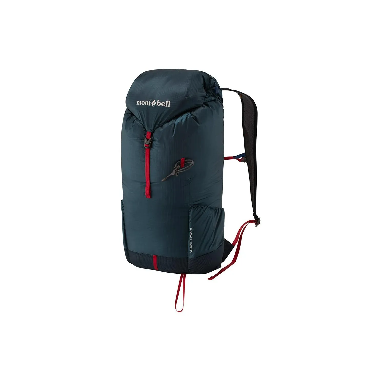 MONTBELL Nylon Outdoor Mountaineering Bag Backpack Regular Unisex Blue Black