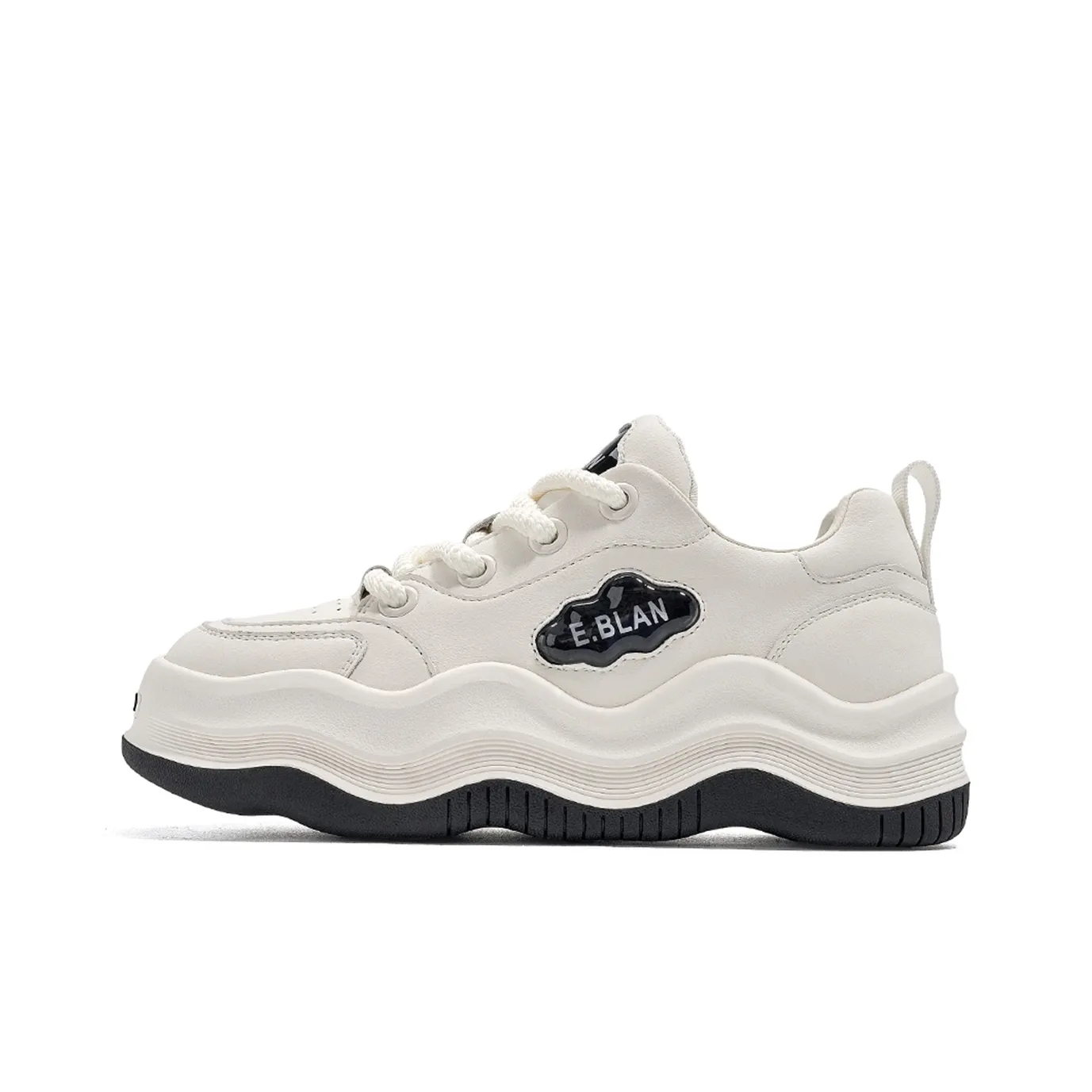 EBLAN Slip-resistant Low Top Скейтборд Кроссовки Женские Черные