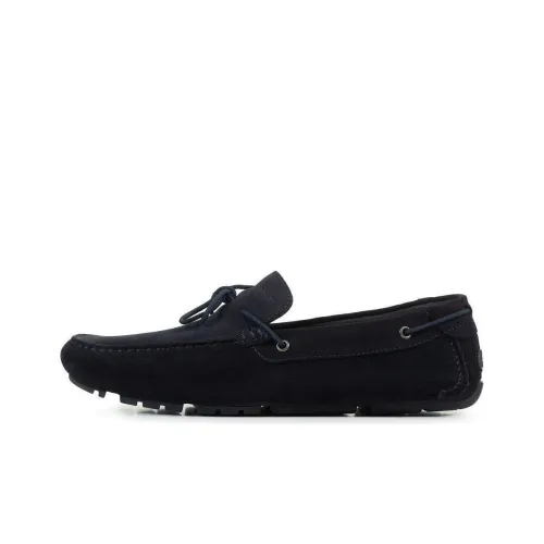 GEOX Мужские повседневные туфли Low Top Синие Мужские