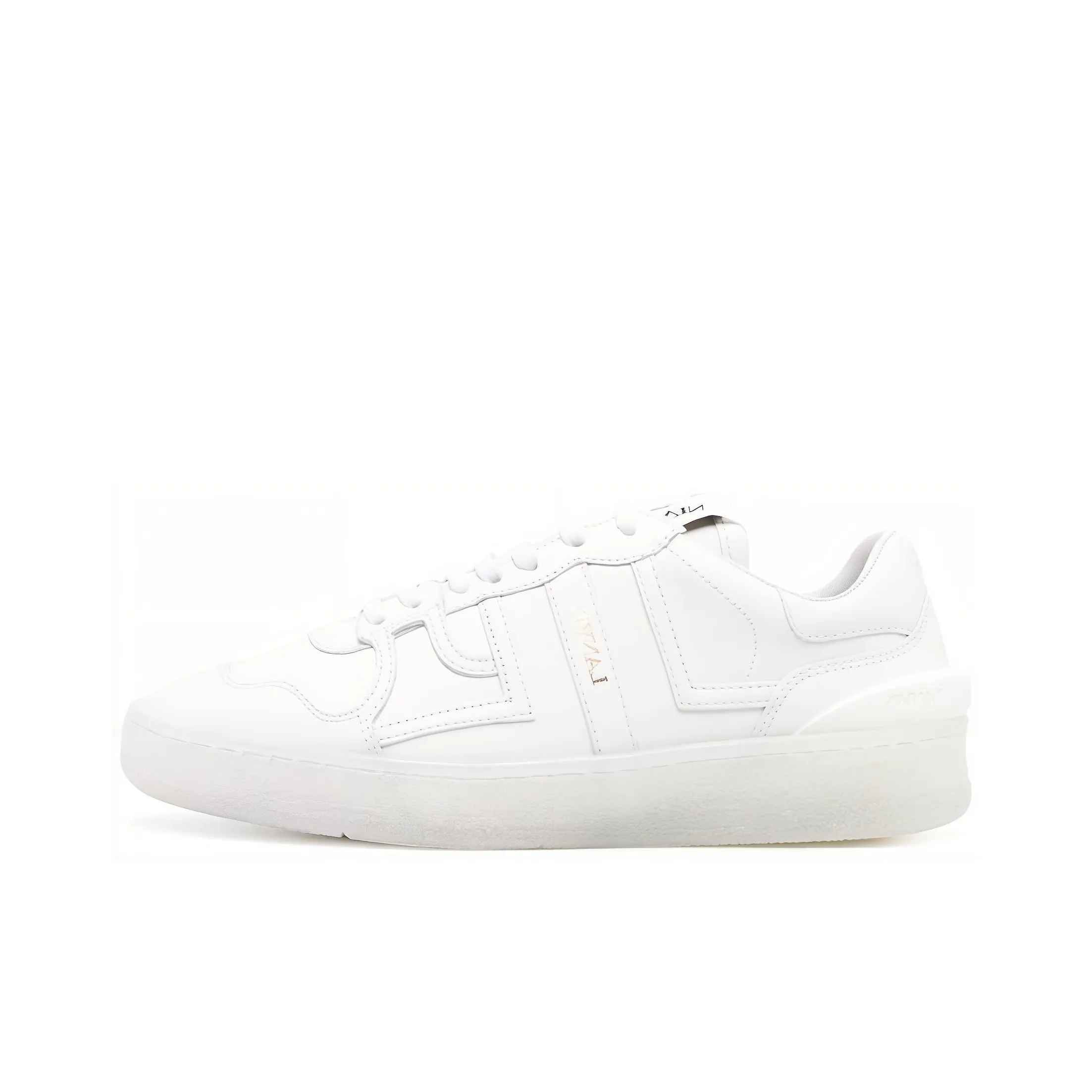 Lanvin Clay Низкий Топ Стильные Скейтбординги Женские Белые