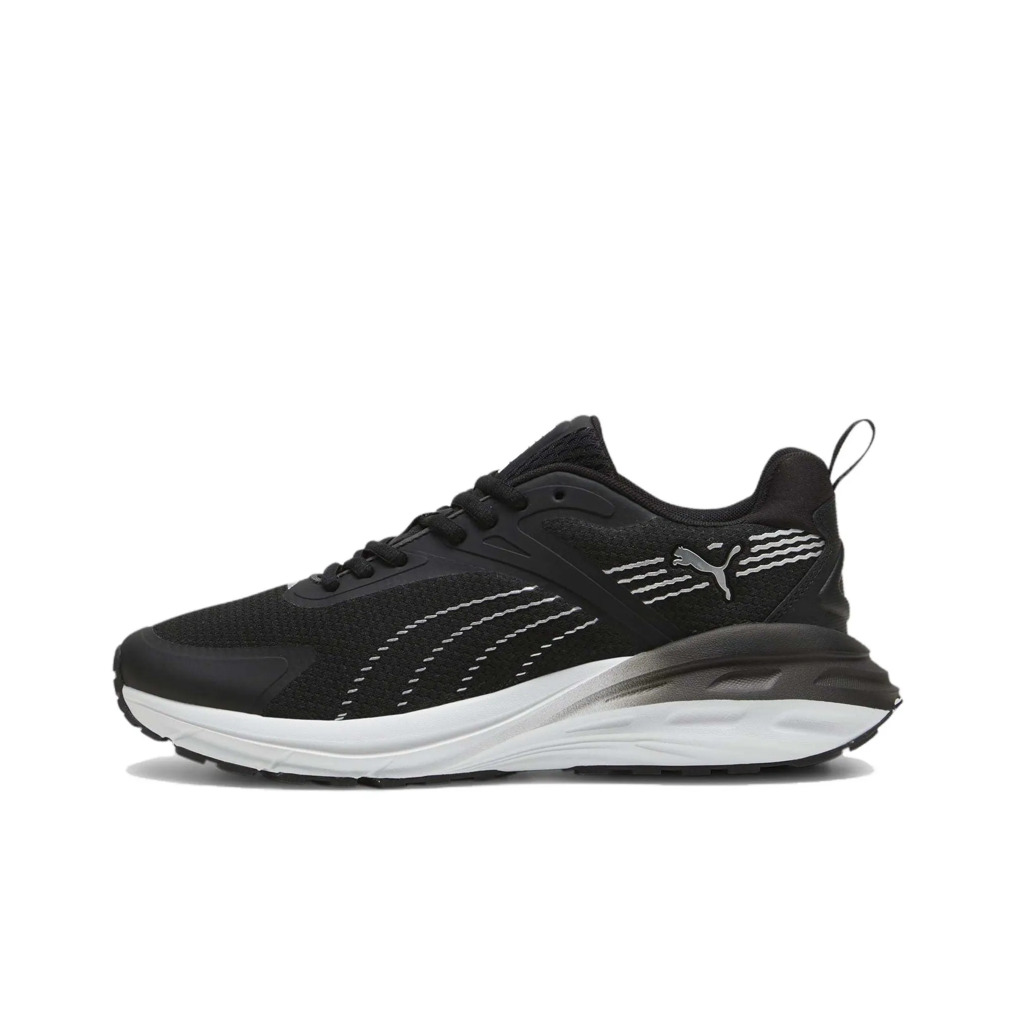 PUMA Hypnotic Shock Absorbers Slip-resistant Abrasion-resistant Low Top Беговые кроссовки Unisex Черный Белый