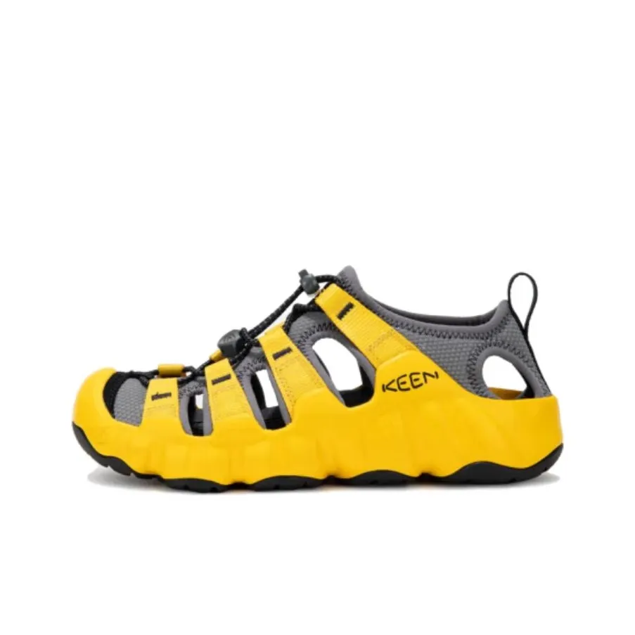 KEEN HYPERPORT H2 Anti Slip Wear Resistant Low Top Outdoor Shoes Women's Yellow Gray