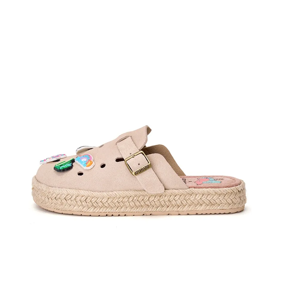 Joy&Mario Closed Toe Slippers 3cm Women's