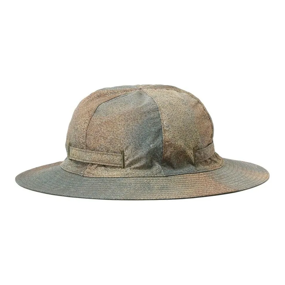 BEAMS совместный бренд Нейлоновые Шляпы ведра Мужские Умбра Зеленый