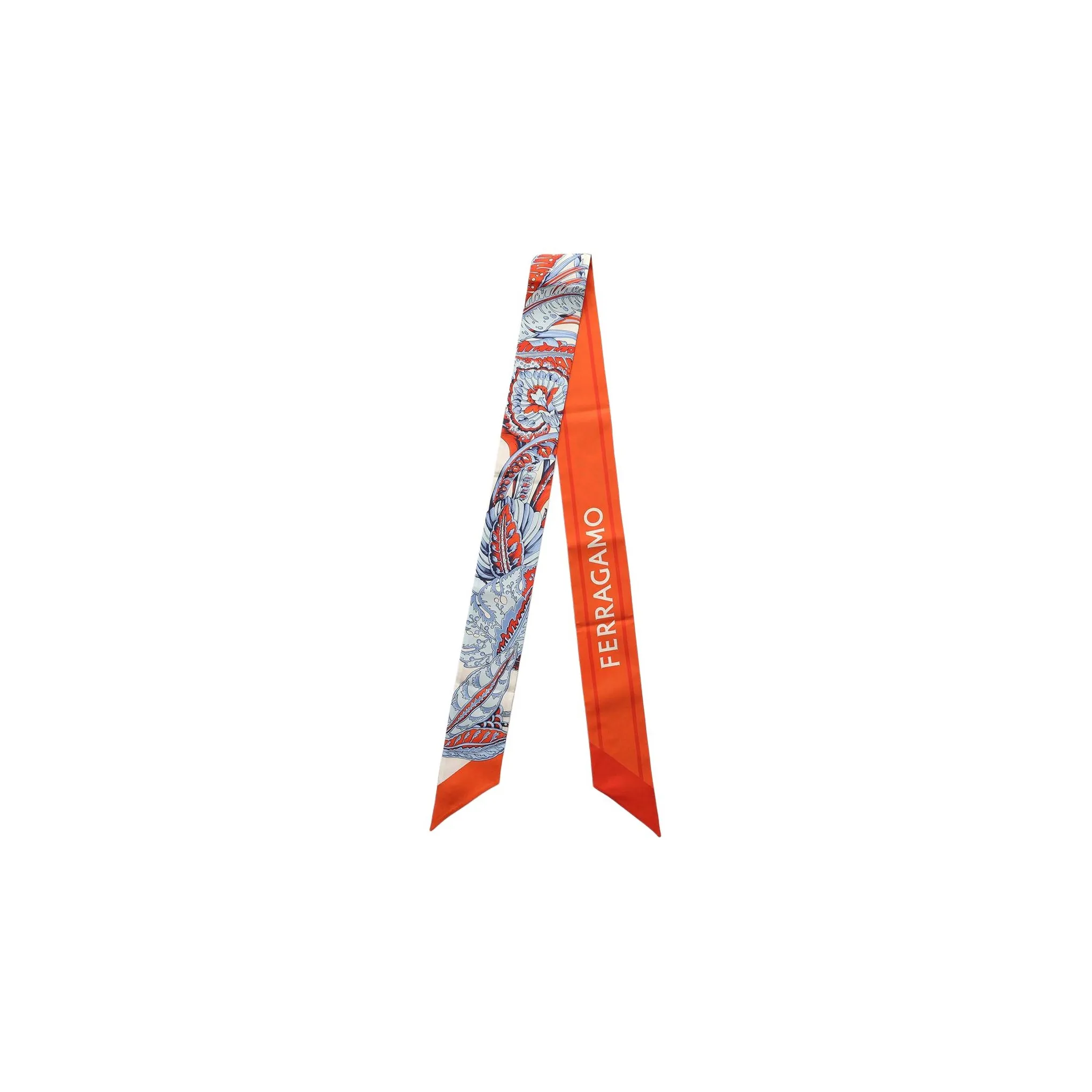 FERRAGAMO Silk Scarves Women's Orange