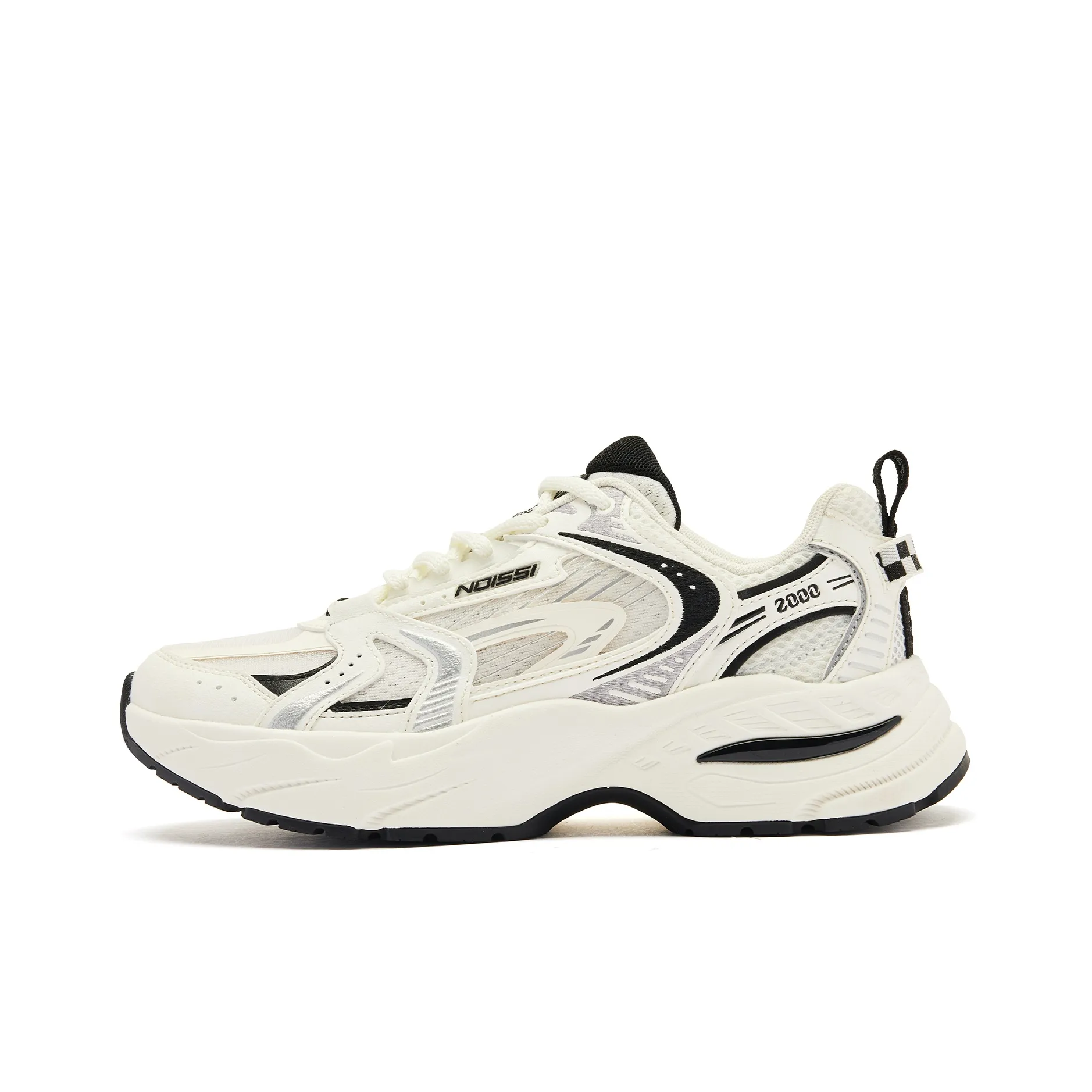 QIAODAN Kaiyuan 1,0 Высота Увеличение Поддержка Легкий Дышащий Низкий Топ Повседневный Женский Айвори