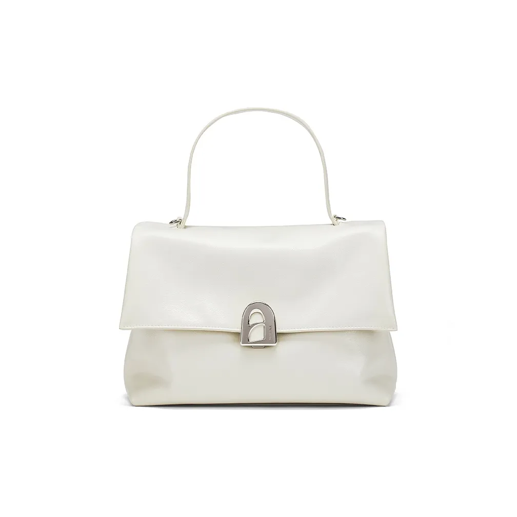 La Festin Коровья кожа Сумка Стандартная Женская Cool Белый Очаровательный Черный