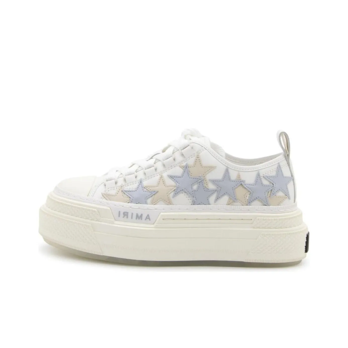 AMIRI Platform Stars Court Leather Sneakers
