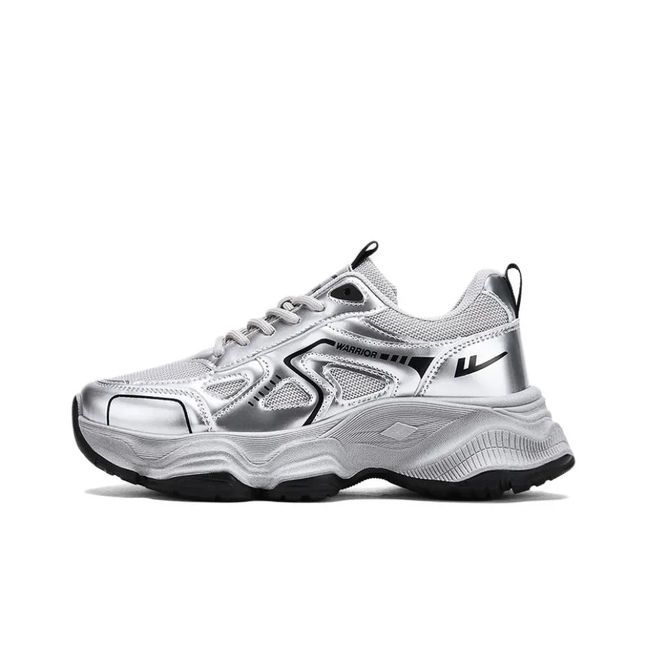 Warrior Vintage Classic Comfortable Versatile Platform Height Increasing Low-Top Chunky Sneakers Women's