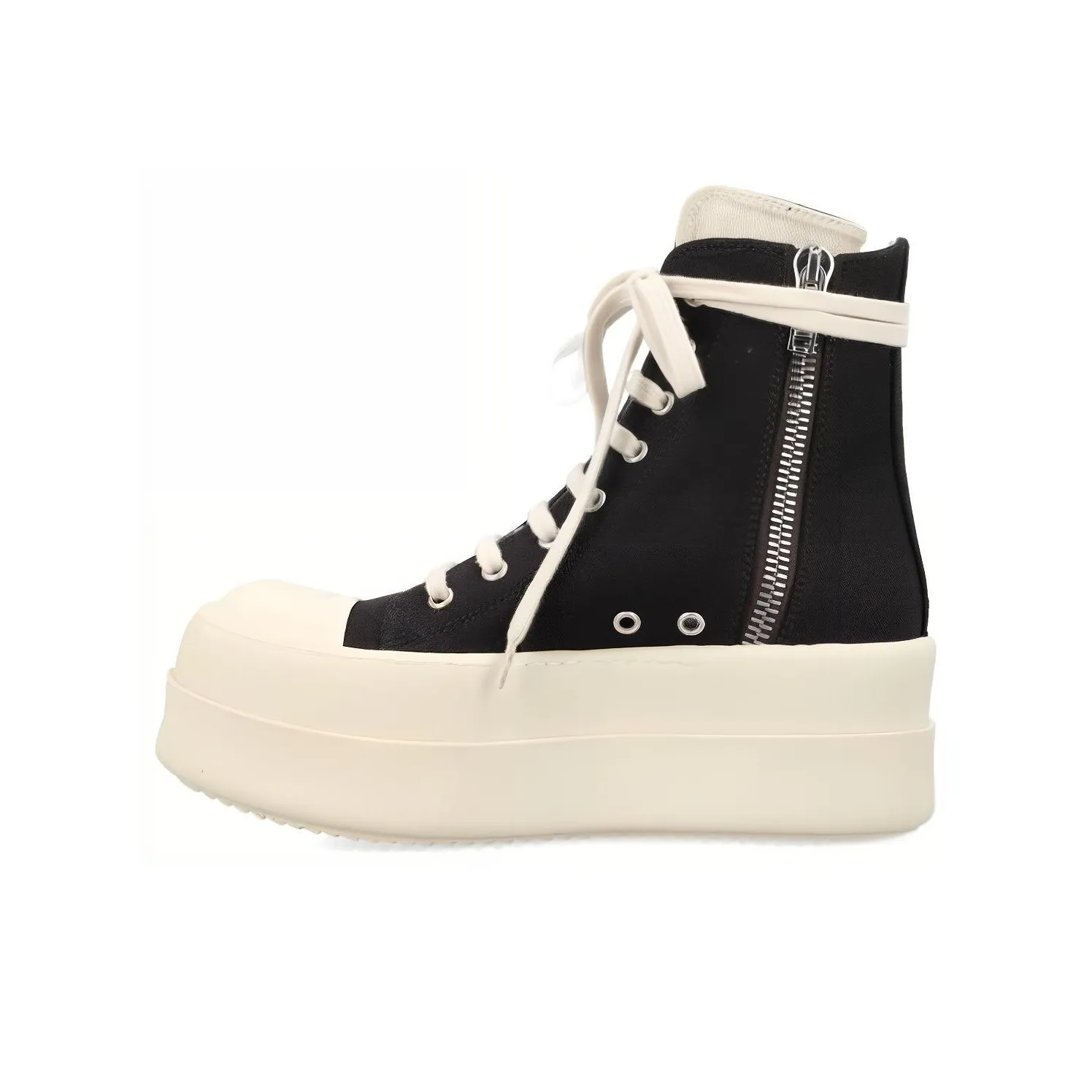 Rick Owens DRKSHDW Mega Bumper High Black Milk Women's