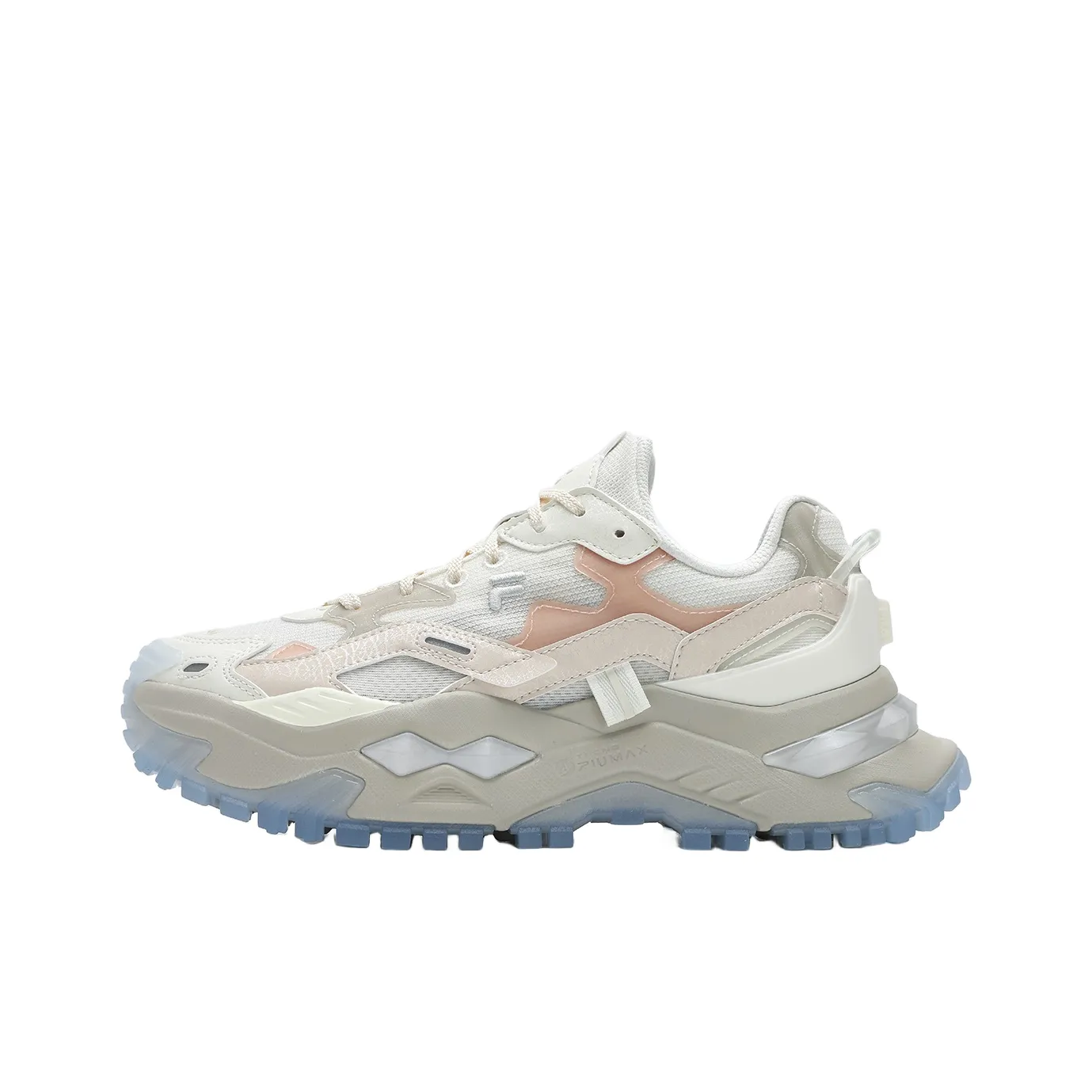 FILA FUSION BIANCO Low Top Casual Shoes Women's White Pink