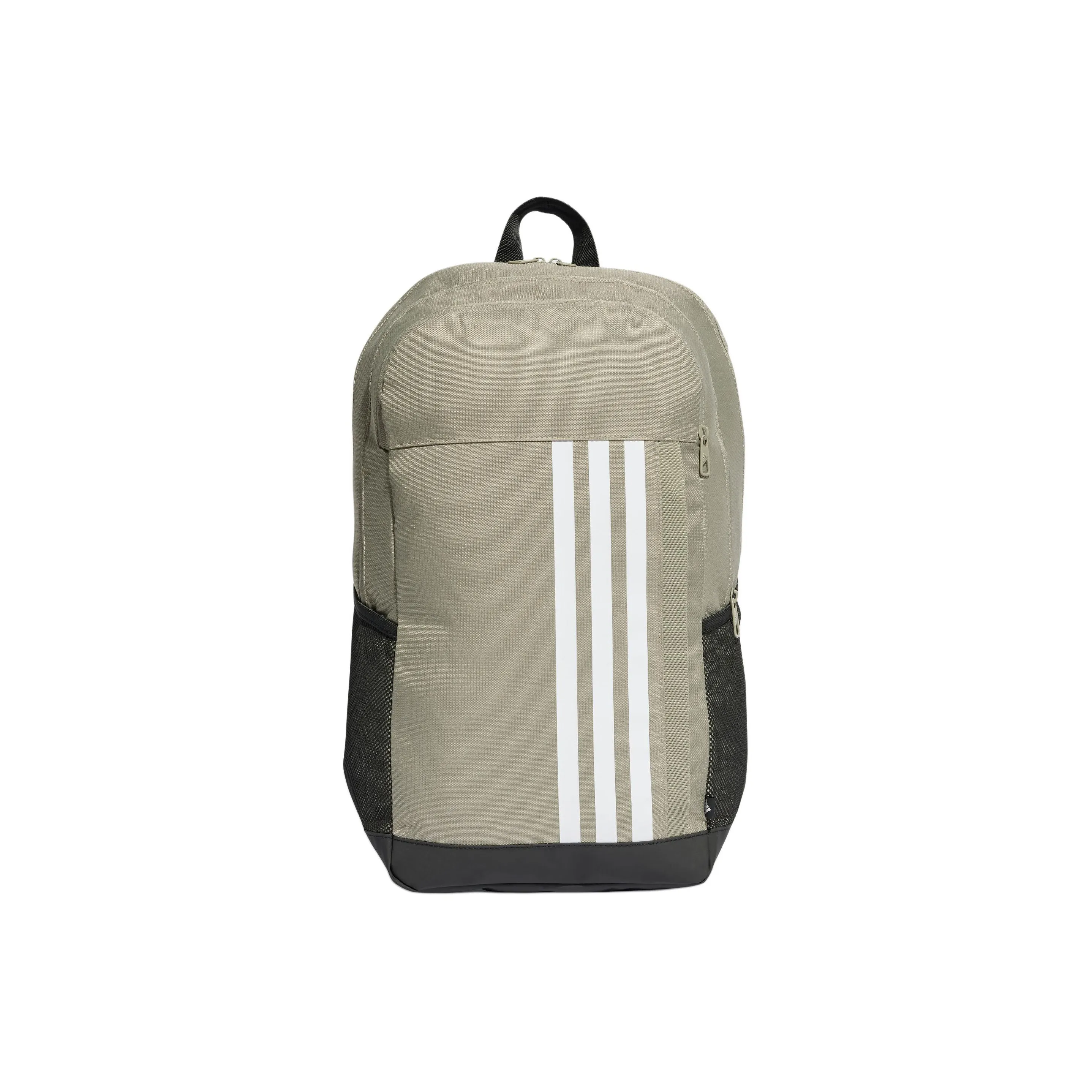 Adidas Recycled Polyester Backpack Unisex Egg Stone Silver Gray & Black & White