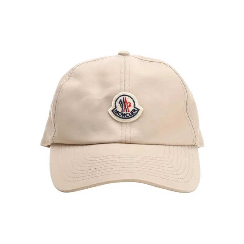 Moncler Logo patch Satin Cap