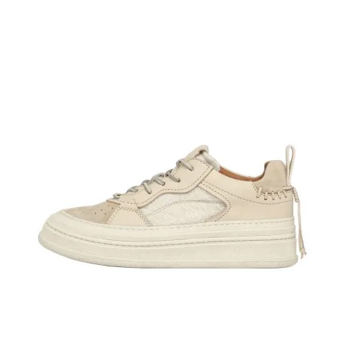 BUTTERO Кроссовки для скейтбординга Low Top Бежевые Женские