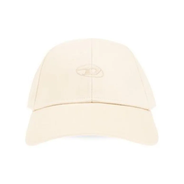 DIESEL C Run Wash Logo Embroidered Baseball Cap
