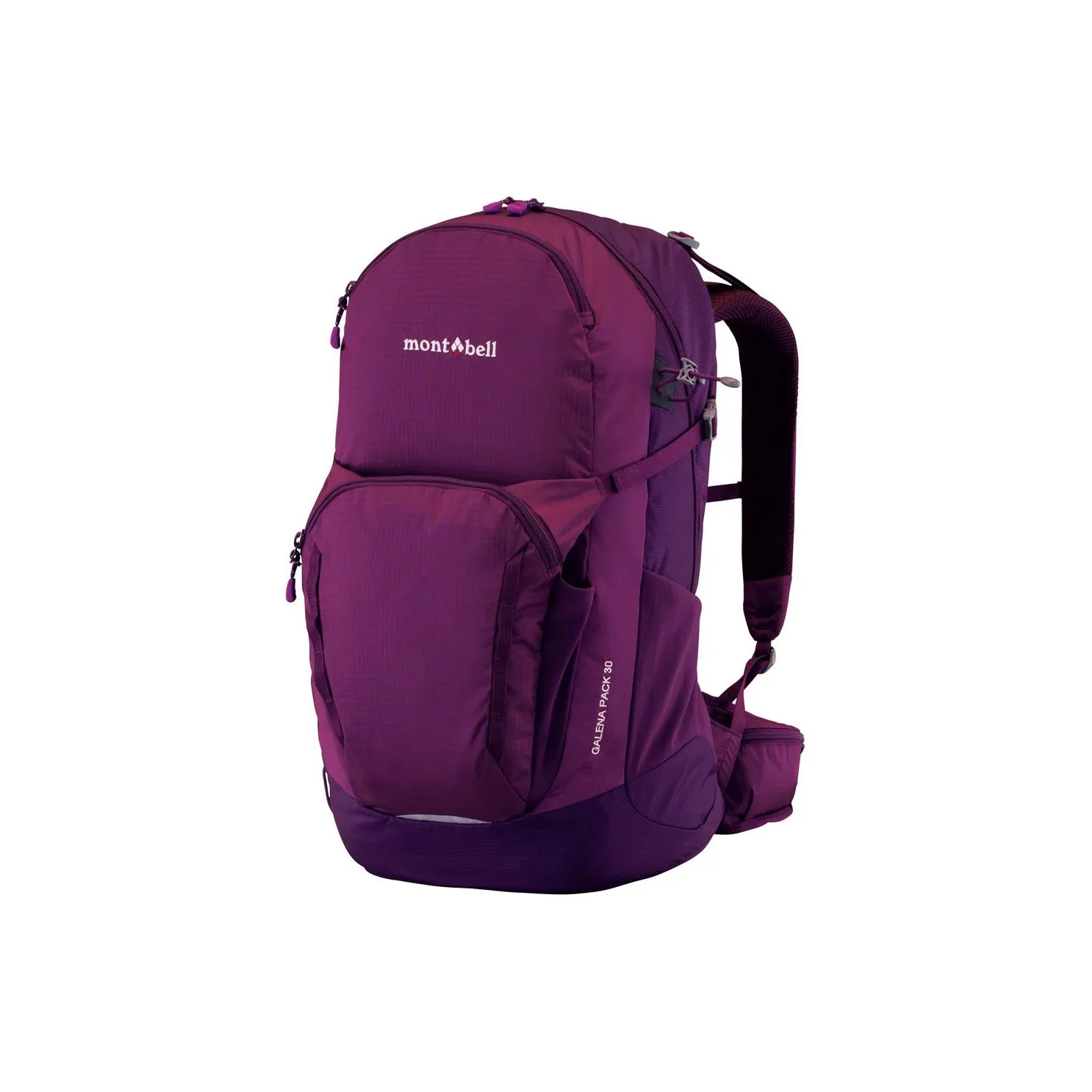 MONTBELL Nylon Outdoor Mountaineering Bag Backpack Regular Women's Mulberry Red