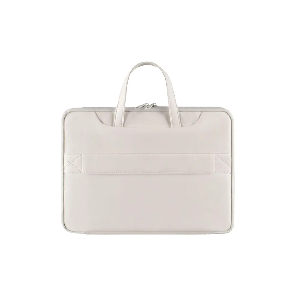CMLZIUA PU Laptop Bag Regular Unisex White Little Rich Lady