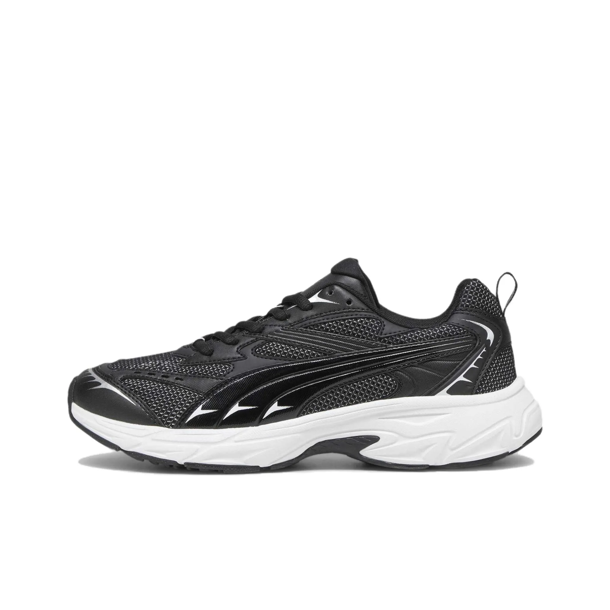 PUMA Morphic Амортизация Износостойкие Беговые Кроссовки Унисекс Черные