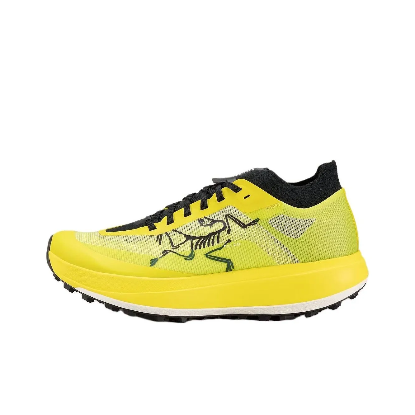 Arcteryx SYLAN Abrasion Resistant Low Top Trail Running Marathon Training Long Distance Running Shoes Men's Yellow