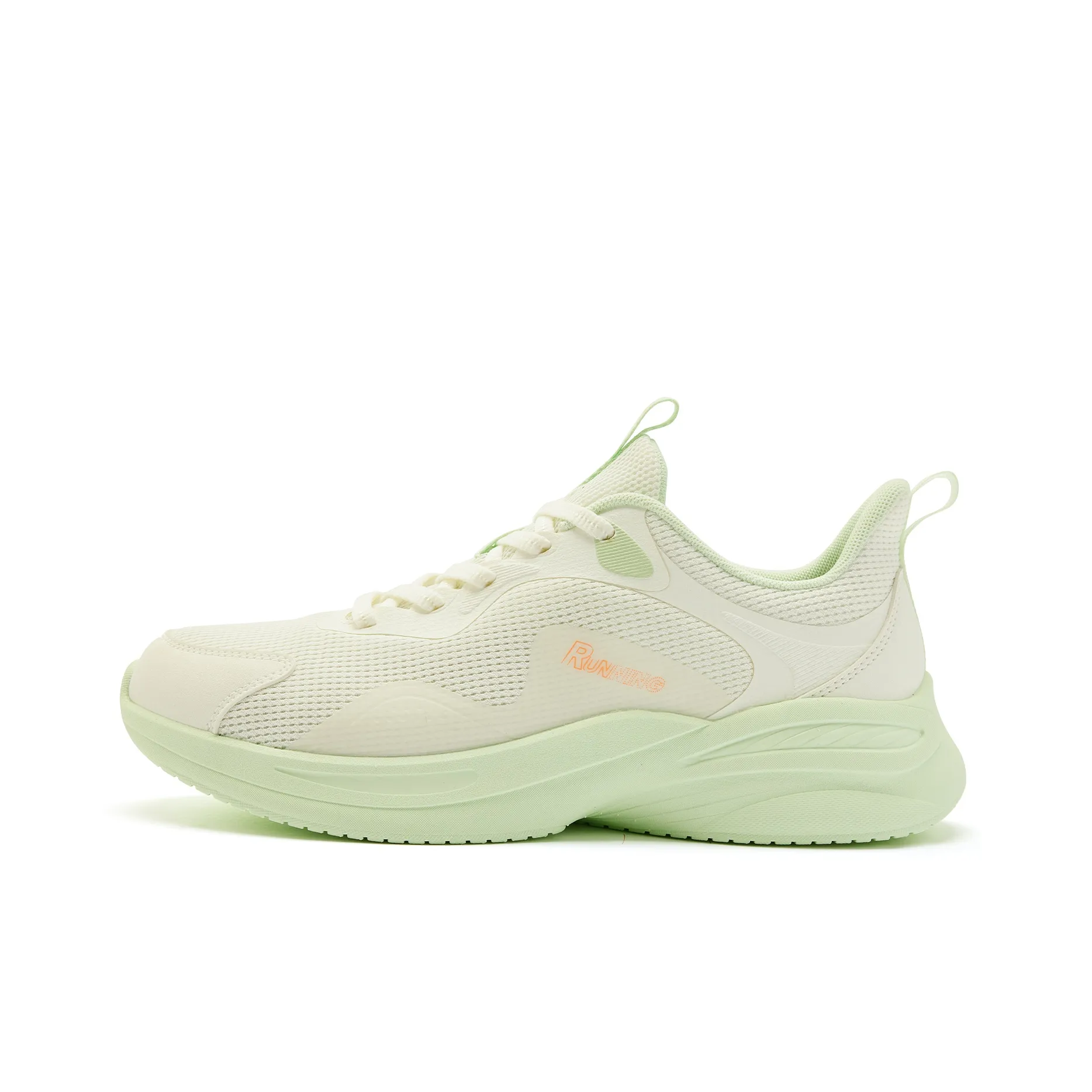 QIAODAN Support Lightweight Low Top Running Shoes Women's Green