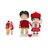 더블 라운드 얼굴 럭셔리