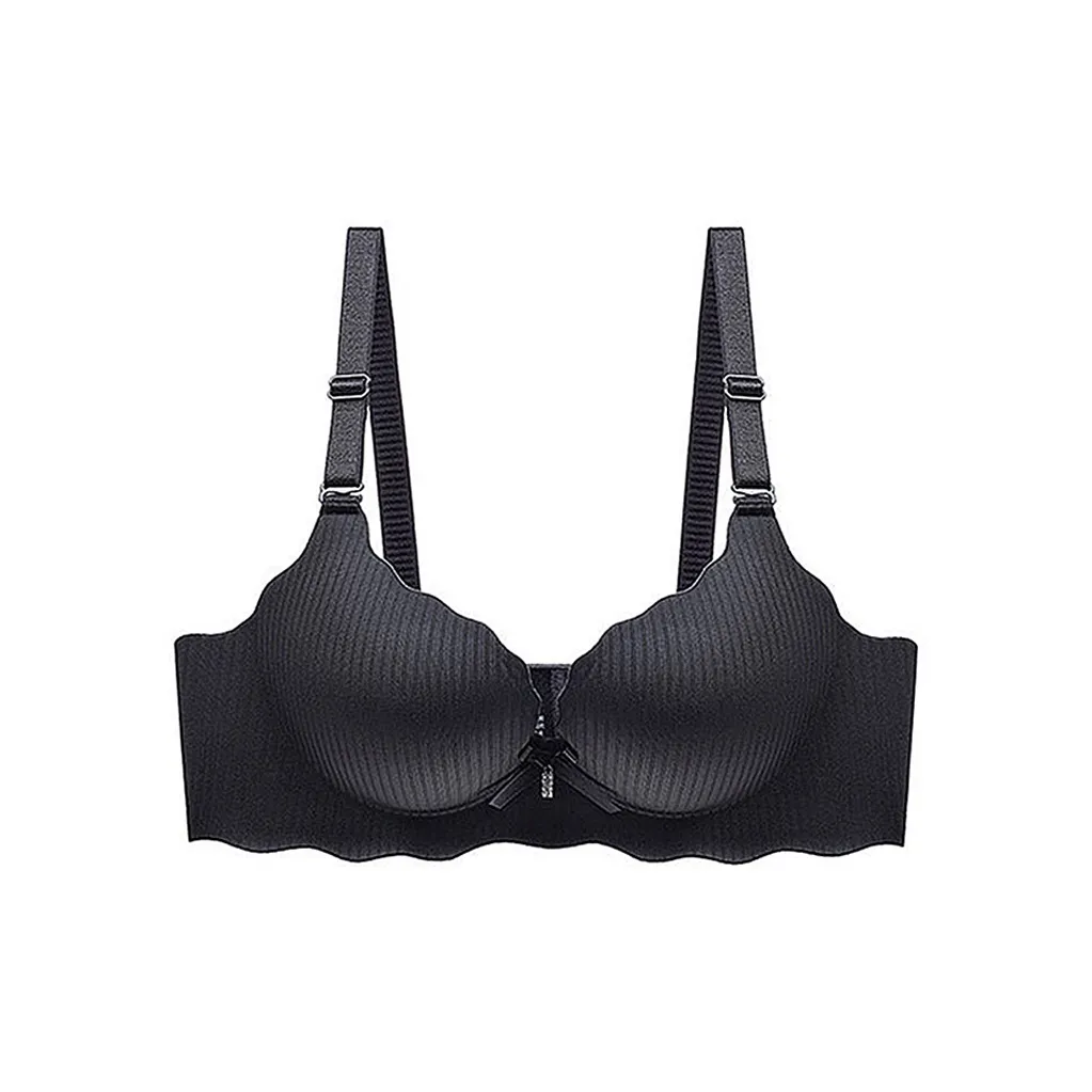 Flowers In Water Bra Women's Black