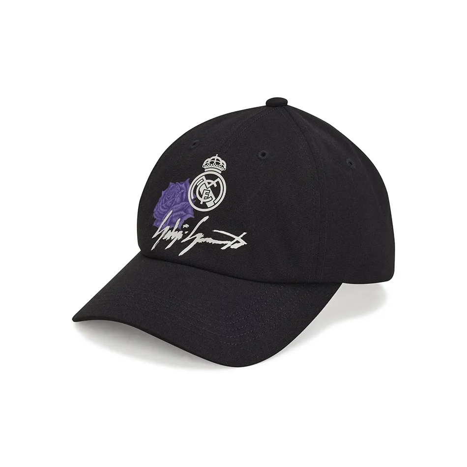 Y-3 X Real Madrid Logo-appliqué Cap