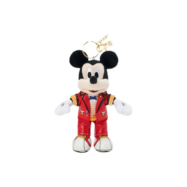 Disney Mickey Mouse Многоцветный Праздничный Плюшевый Кукольный Брелок 15 см Высота