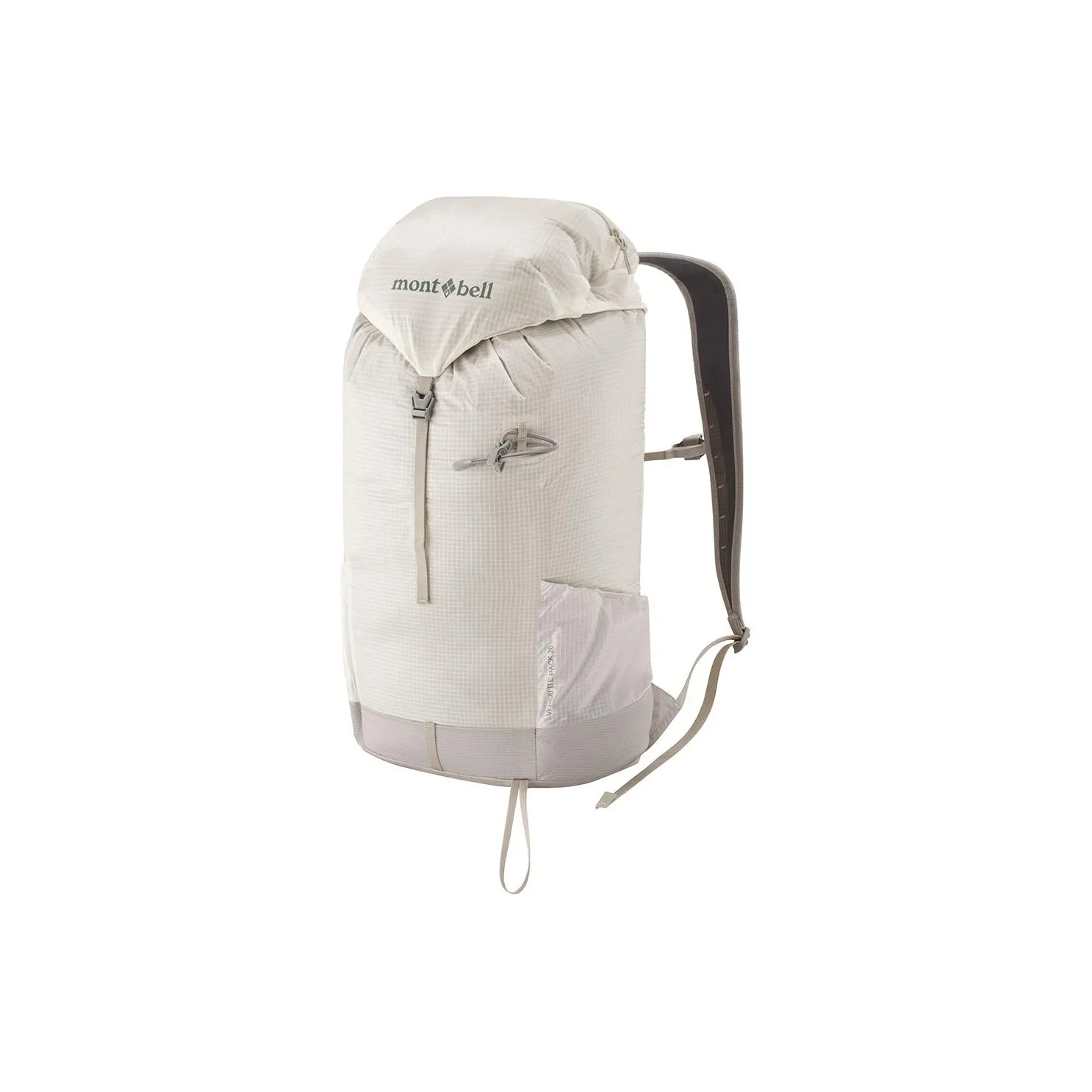 MONTBELL Nylon Outdoor Hiking Bag Backpack Regular Unisex Ice White