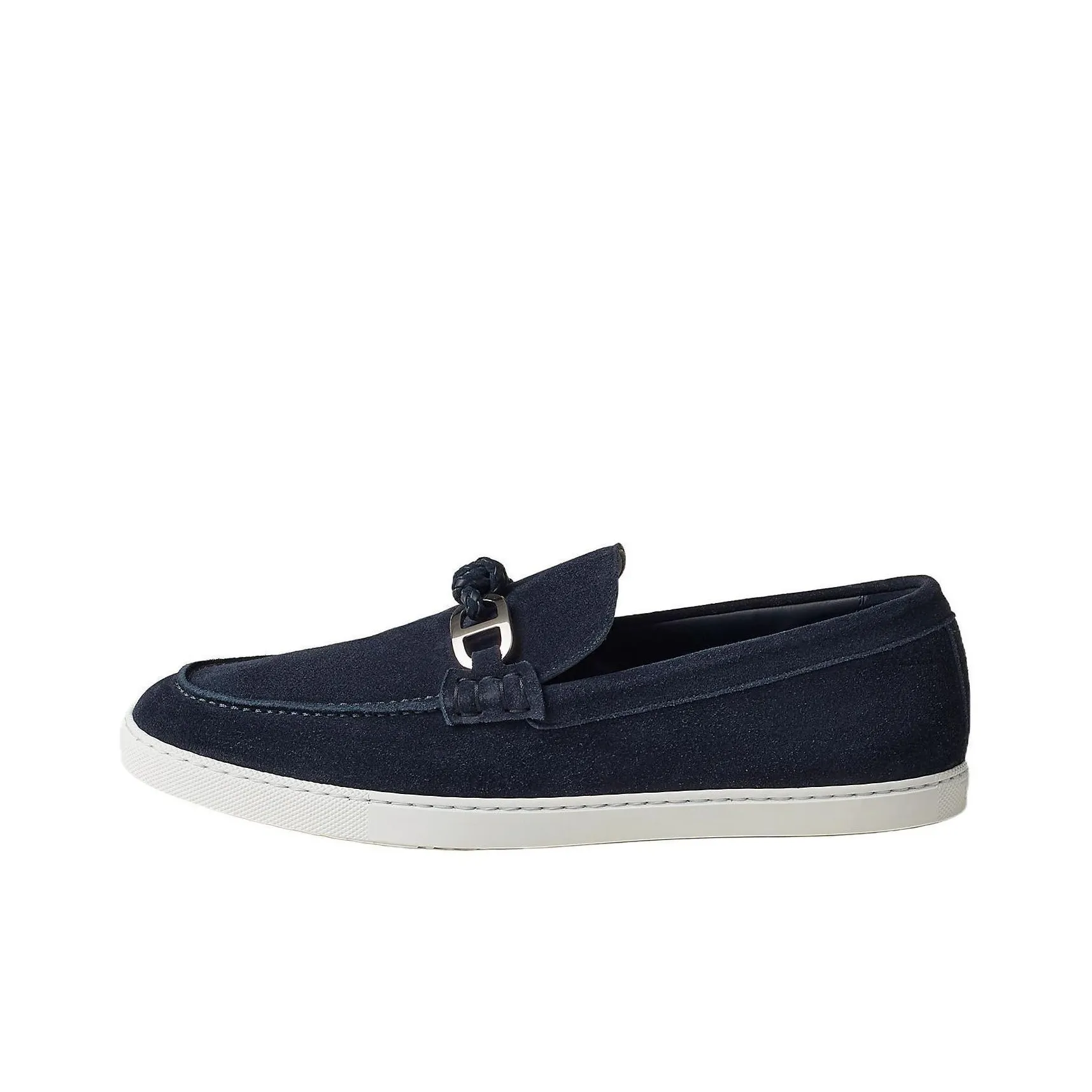 HERMES Ignacio Loafers Men's Marine Blue