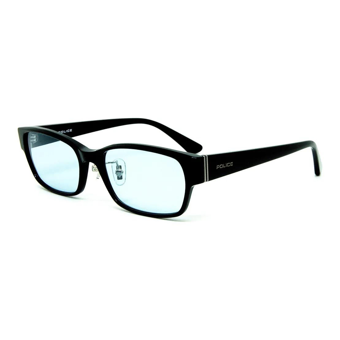 Police Square Sunglasses Unisex Black
