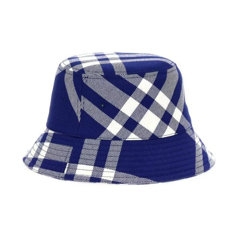 Burberry Полиэстер Шляпы ведра Женские Синие