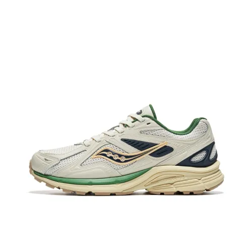 Saucony Kinvara 4 Беговые кроссовки Низкие Бежево-синие Зеленые Унисекс
