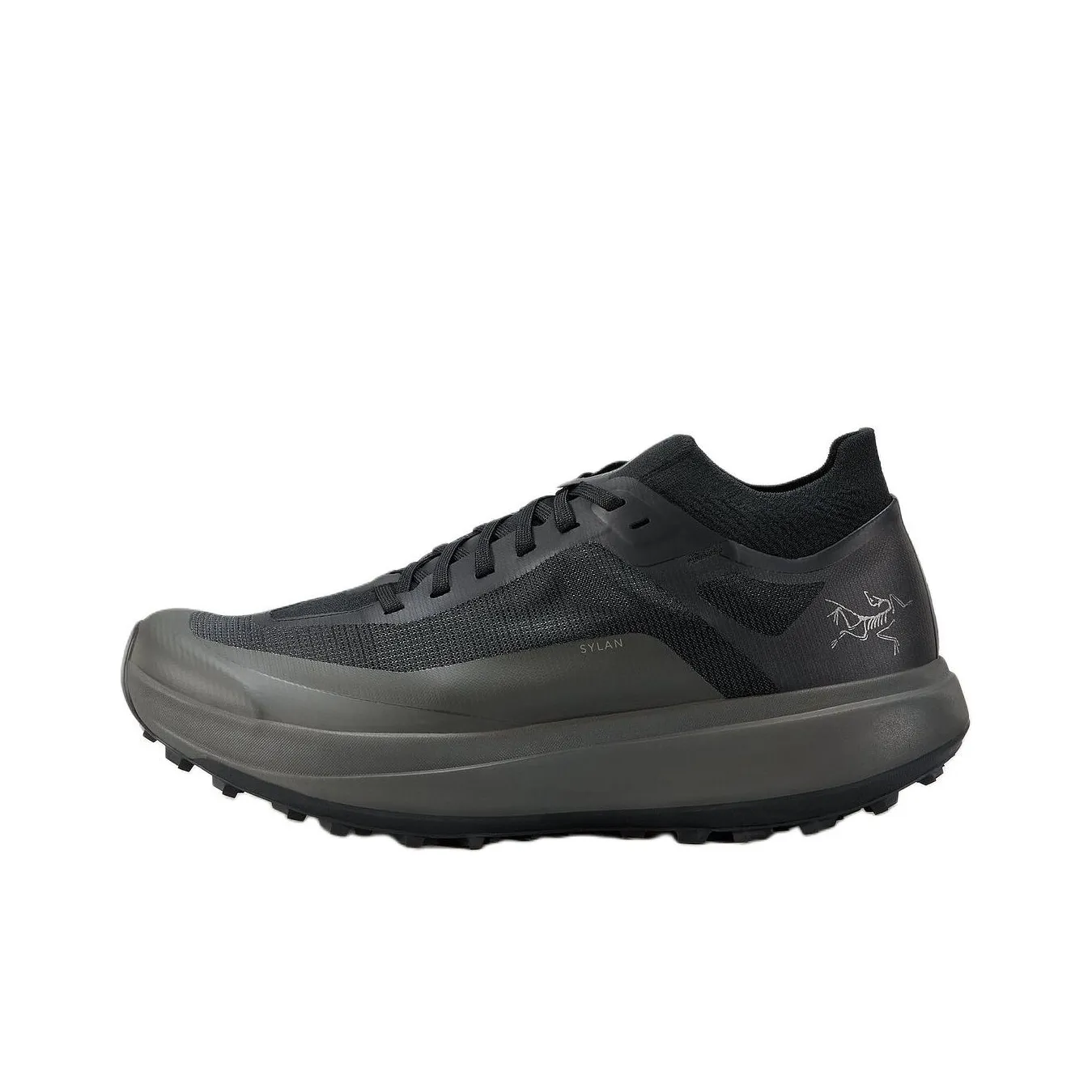 Arcteryx SYLAN Anti Slip Wear Resistant Low Top Trail Running Marathon Training Long Distance Running Shoes Men's Black