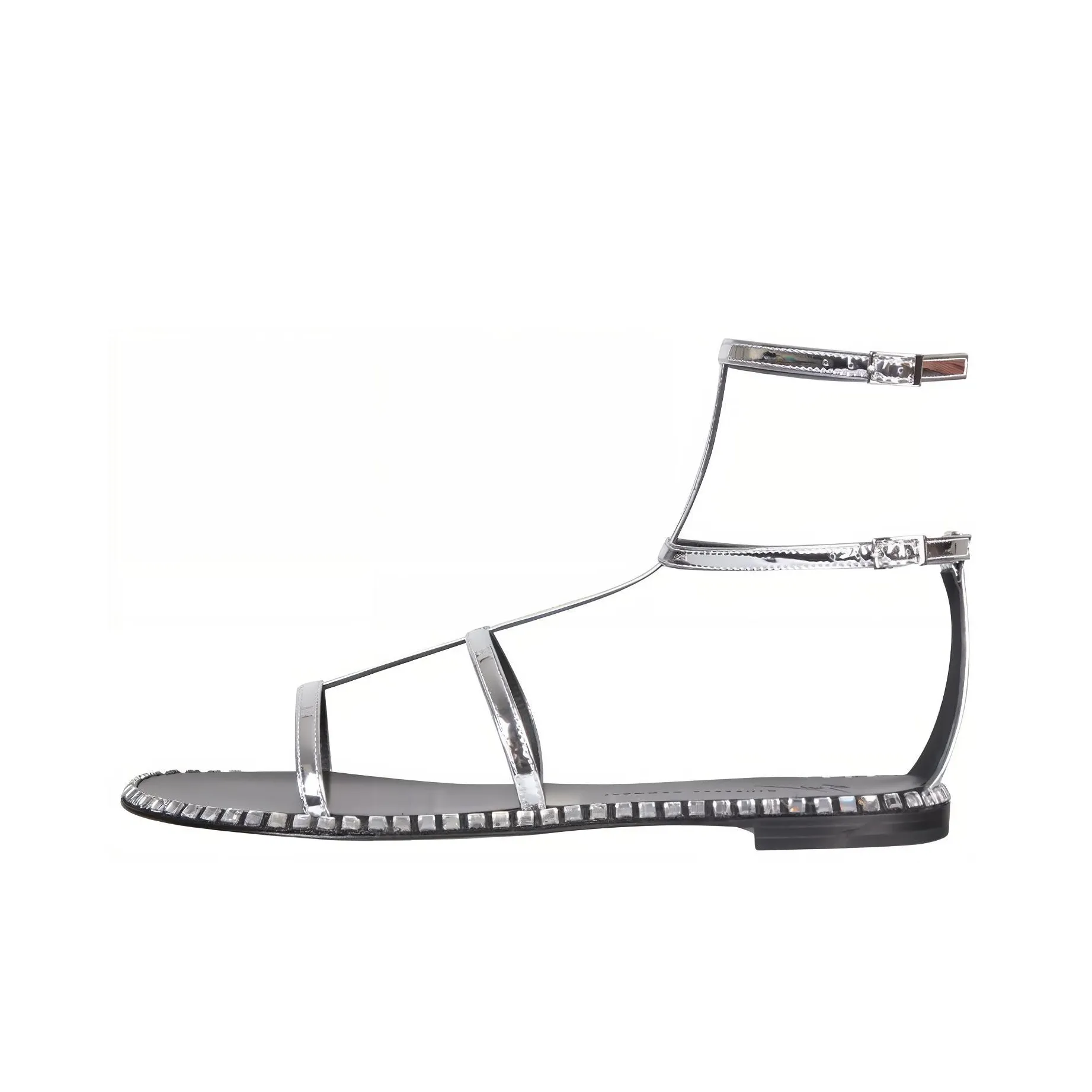 Giuseppe Zanotti Embellished Flat Gladiator Sandals Women's