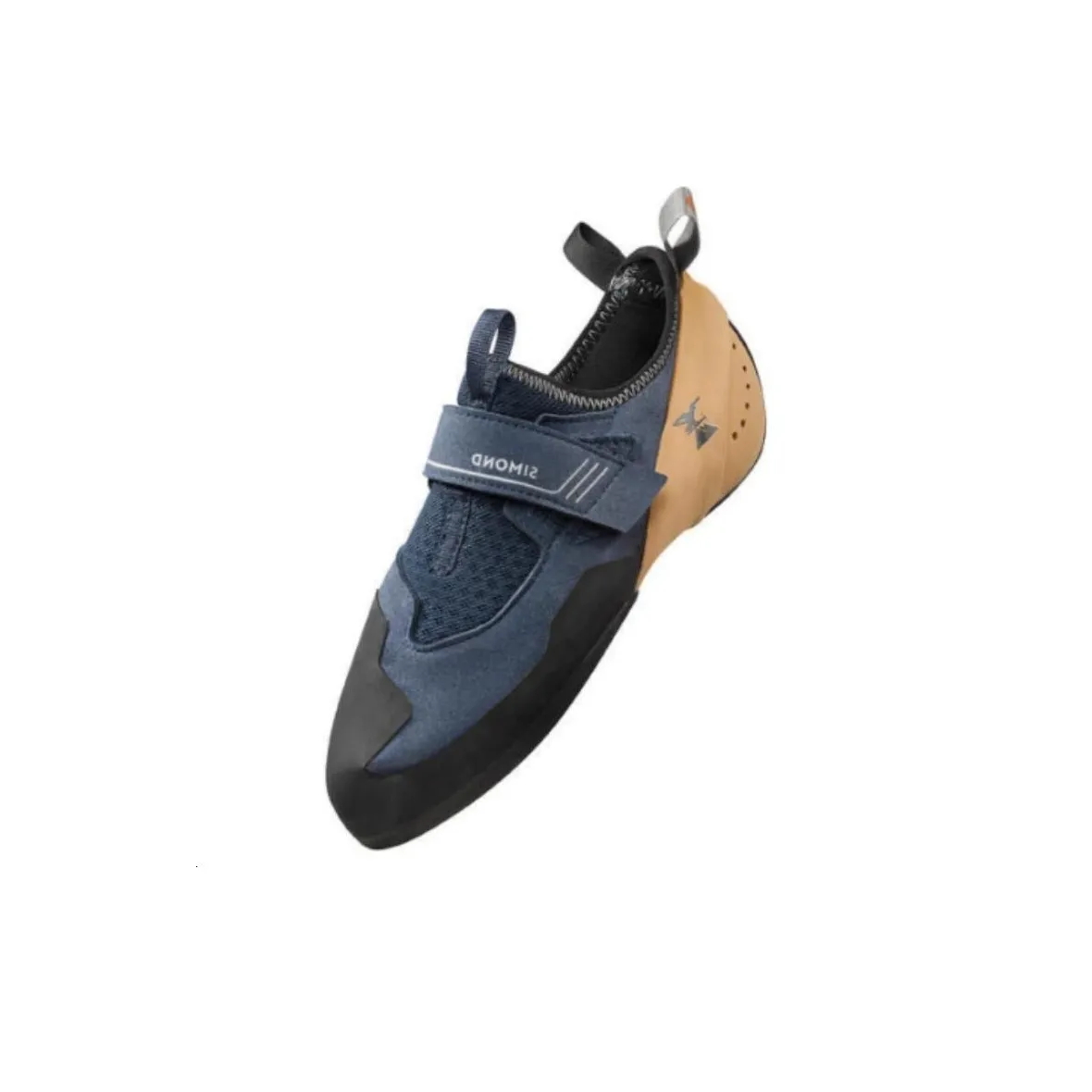 DECATHLON Cushioning Anti Slip And Wear Resistant Low Top Rock Climbing Shoes Men's Blue Yellow