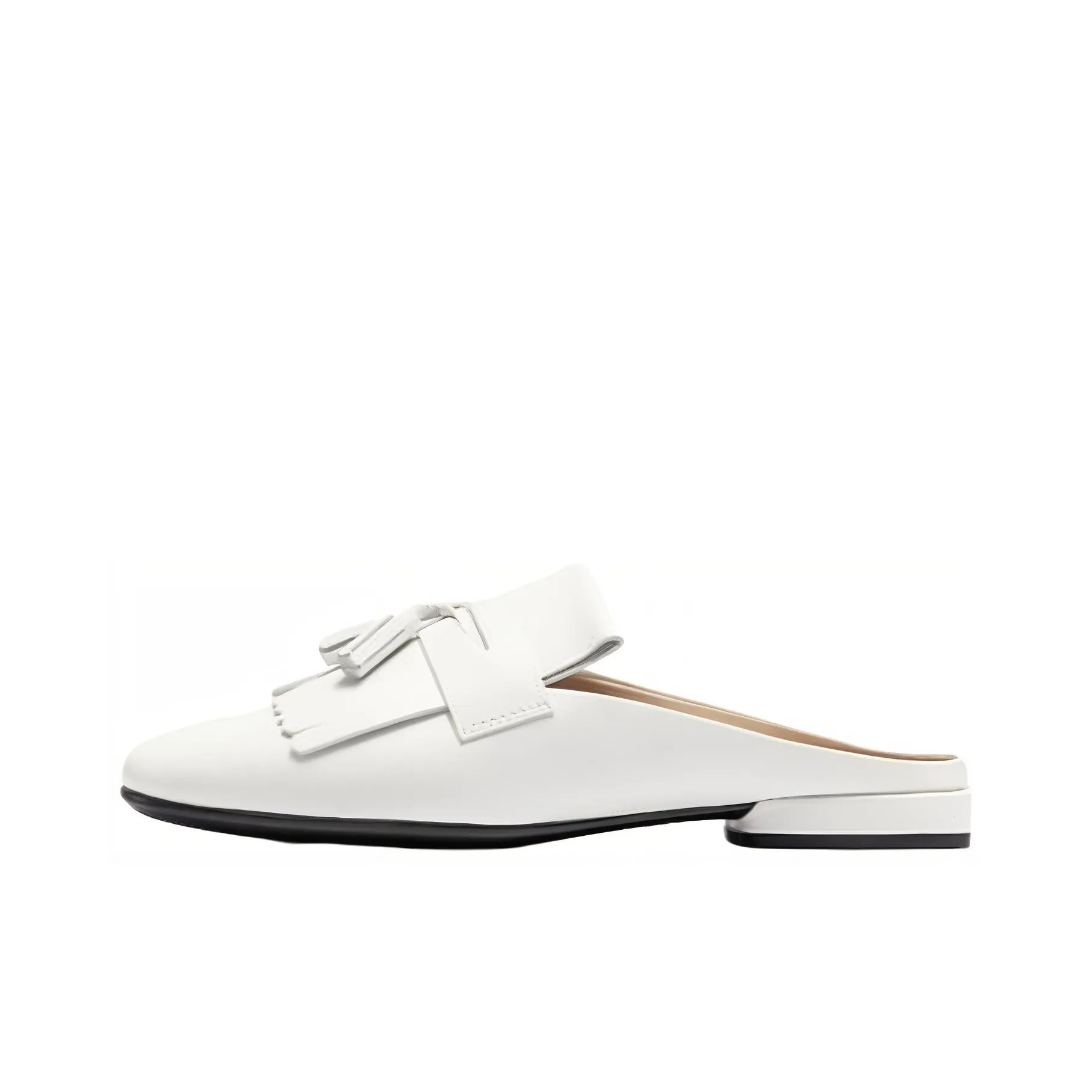 Ecco Домашние тапочки 2 см Женские Белые