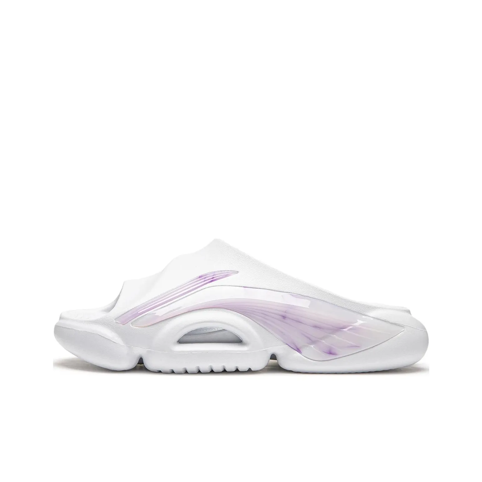 Подкладка BADFIVE Slide Тапочки Женские Белые Фиолетовые