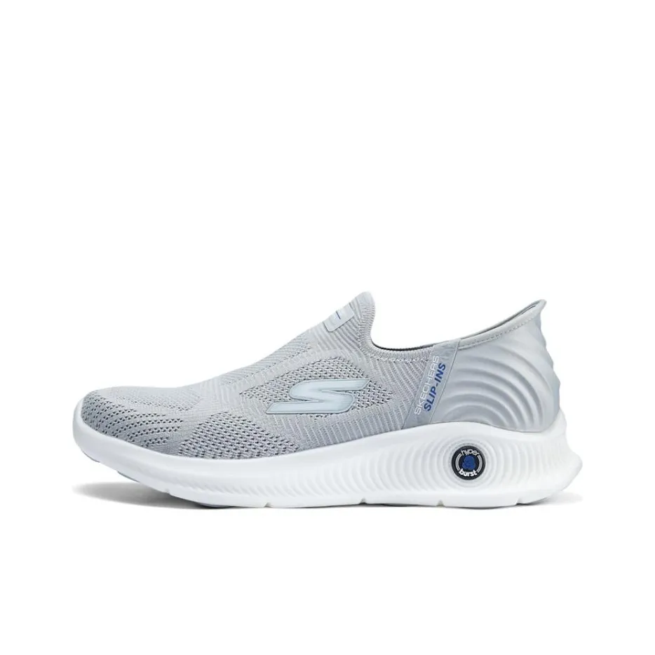 Skechers Low Top Casual Shoes Men's Gray