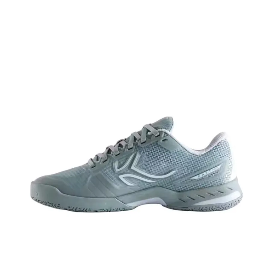 DECATHLON Shock Absorbers Slip Resistant Low Top Badminton Shoes Men's Cyan Jade