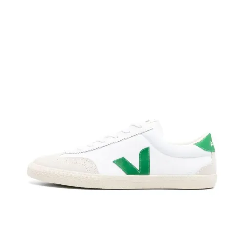 VEJA Кроссовки для скейтбординга Low Top Бело-зеленые Унисекс