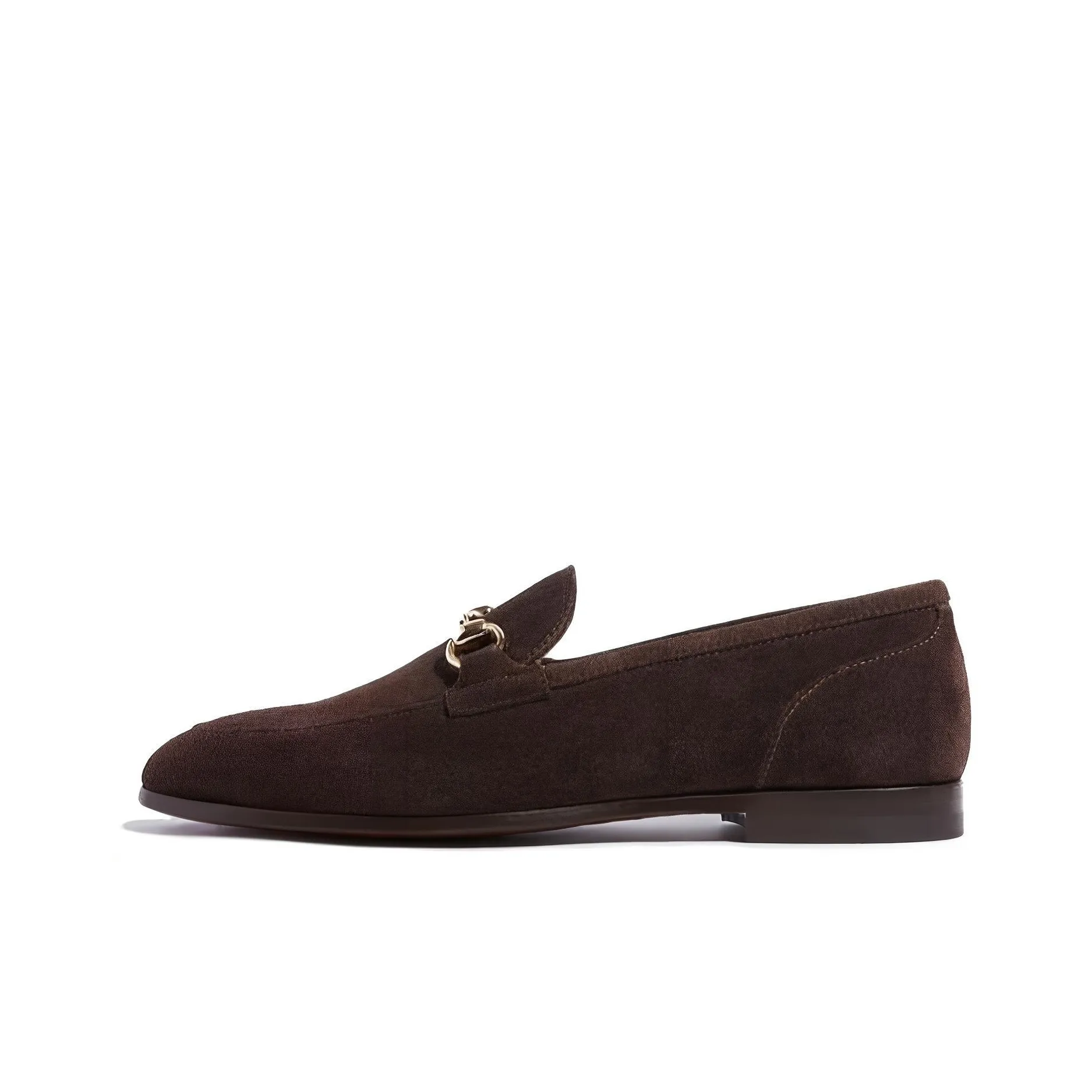 SCAROSSO Alessandra Suede Loafers Women's