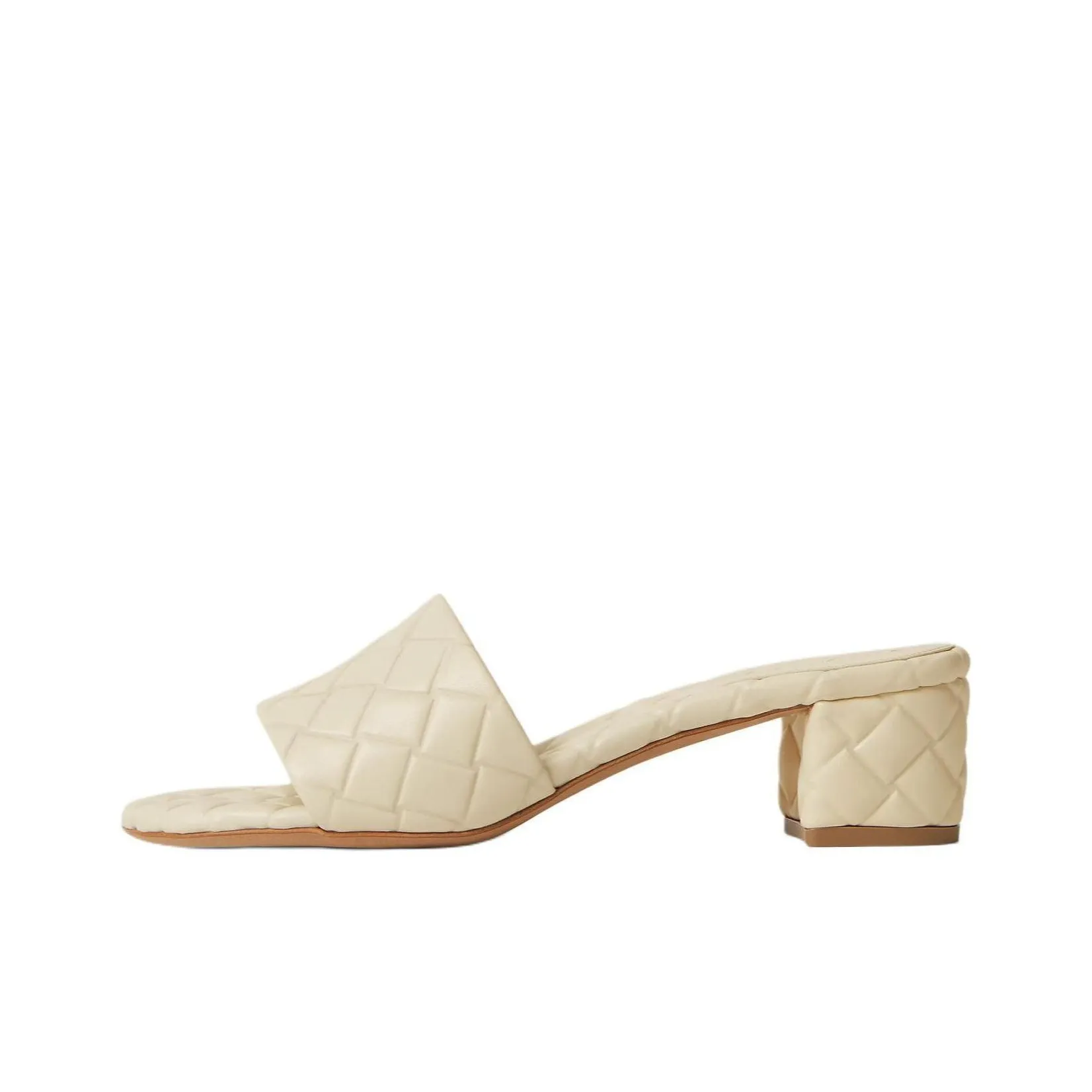 Bottega Veneta Amy Slide Slippers Women's White