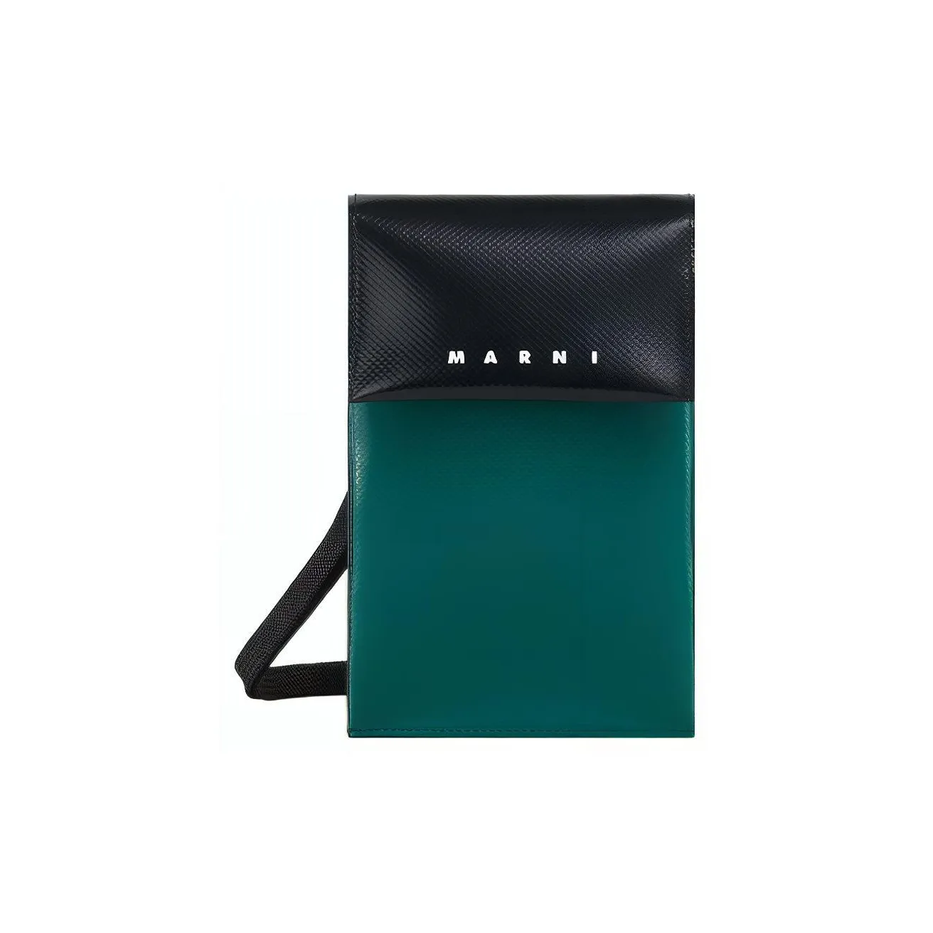 MARNI Полиэстер Сумка через плечо Чехол для телефона Мужской Черный Зеленый