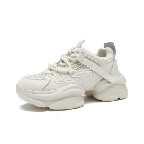 D Fuse SCANDINAVIA Толстоподошвенные кроссовки Low Top Белые Женские