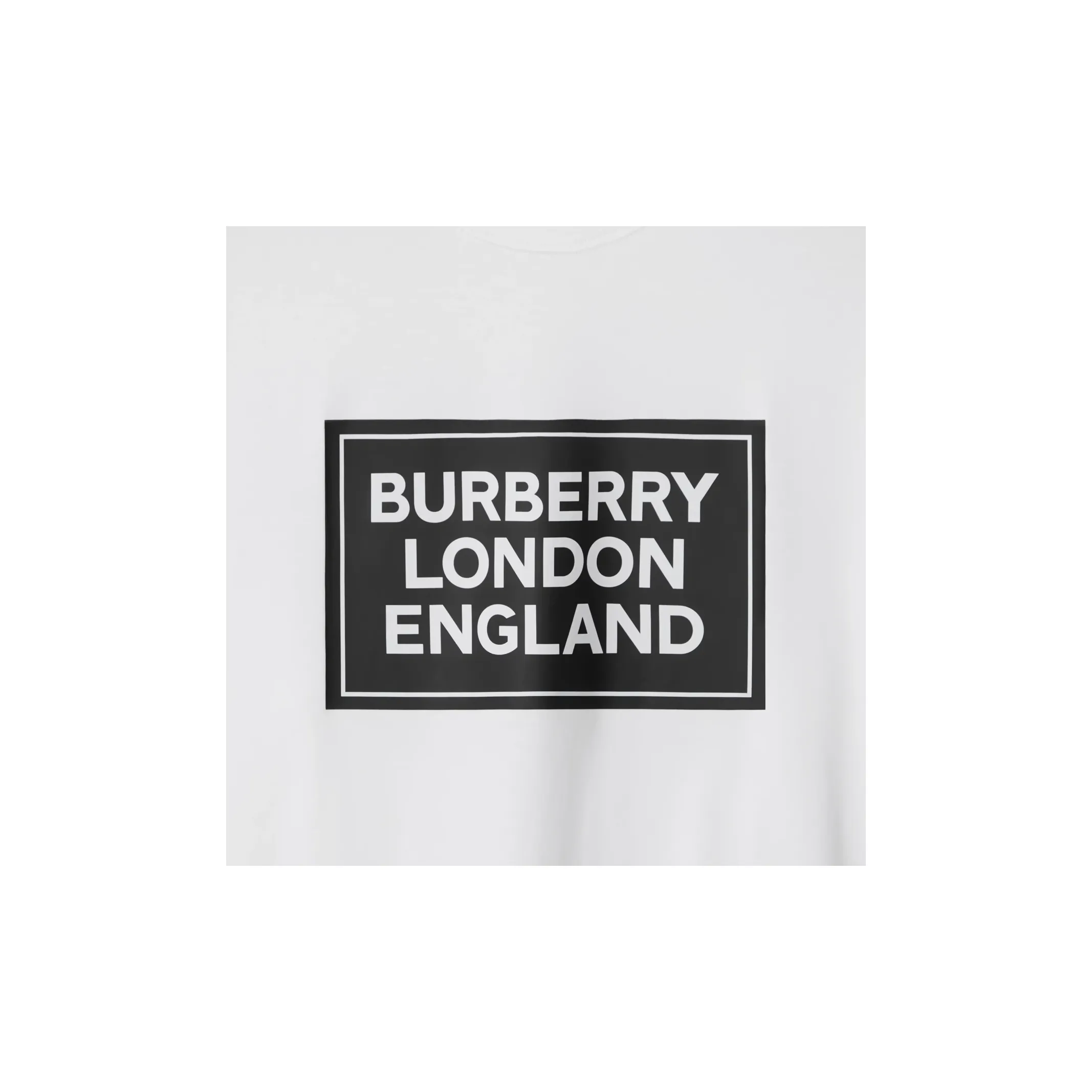 Burberry Ellison Logo Print T shirt
