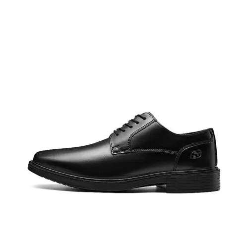 Skechers Мужские повседневные туфли Low Top Черные Мужские