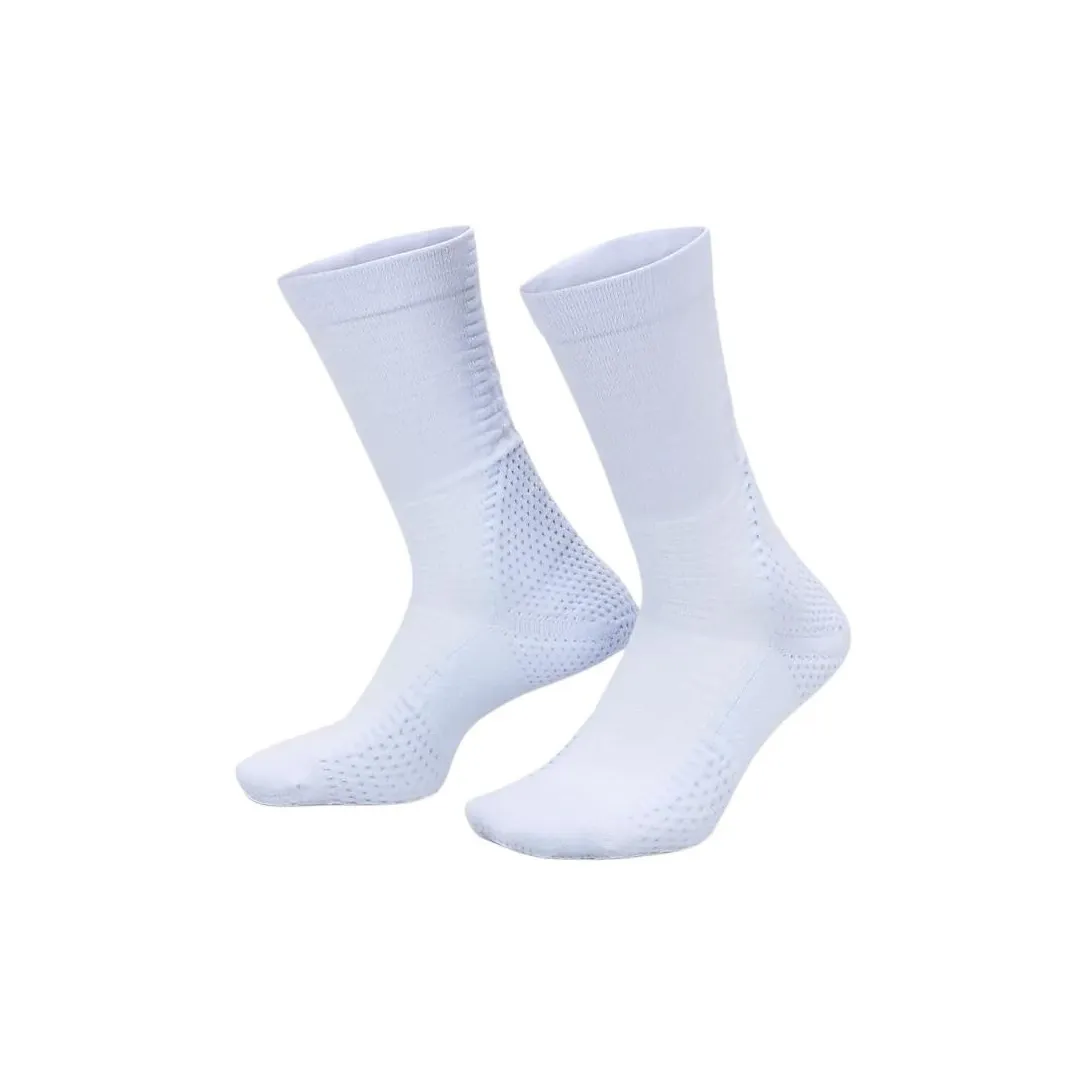 Nike Mid Calf Socks Unisex 2 Pack Soccer Gray